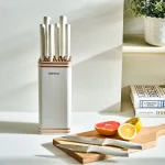 سرویس چاقوی استند دار ۹ تکه کاراجا  Karaca MEGACUT - Image 6