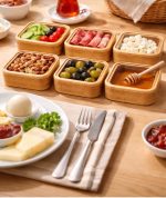 ظرف بامبو مربع دردار - تصویر 3