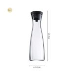 بطری فیلتر دار 1.5 لیتری نقره ای WMF Basic water decanter - تصویر 9