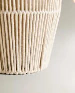 سطل زباله حمام با آستر نخی zara home - Image 5