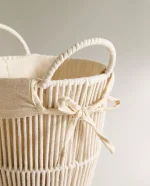 سطل زباله حمام با آستر نخی zara home - Image 4