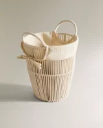 سطل زباله حمام با آستر نخی zara home - Image 7