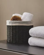 سبد گرد با آستر نخی zara home - تصویر 2