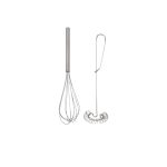 همزن دستی 2 عددی IKEA IDEALISK
