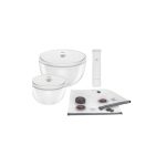ست 9 پارچه ظروف وکیوم با دستگاه zwilling