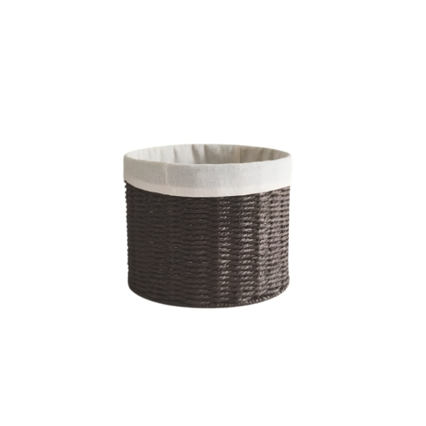 سبد گرد با آستر نخی zara home
