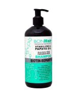 شامپو مو درمانی بدون سولفات بن هیر Bon Hair حاوی پاپایا حجم 500ml - Image 2