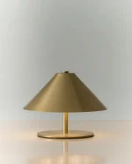 چراغ خواب طلایی مخروطی zara home - Image 5