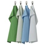 پک 4 عددی دستمال آشپزخانه راه راه IKEA RINNIG