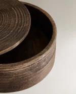 ظرف دردار چوبی بزرگ زاراهوم zara home - تصویر 4
