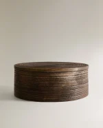 ظرف دردار چوبی بزرگ زاراهوم zara home - تصویر 6