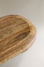 ظرف سرو پایه دار چوبی زاراهوم zara home - تصویر 5