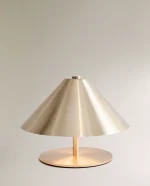 چراغ خواب نقره ای مخروطی zara home - تصویر 6