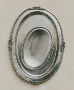 سینی بیضی استیل لبه دار  ZARA HOME - تصویر 6