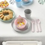 سرویس قاشق و چنگال و چاقو پلاستیکی ایکیا پاستیلی 18 پارچه  IKEA KALAS - تصویر 6