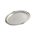 سینی بیضی استیل لبه دار  ZARA HOME