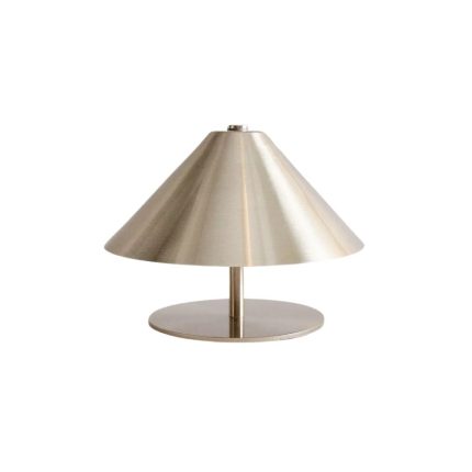 چراغ خواب نقره ای مخروطی zara home
