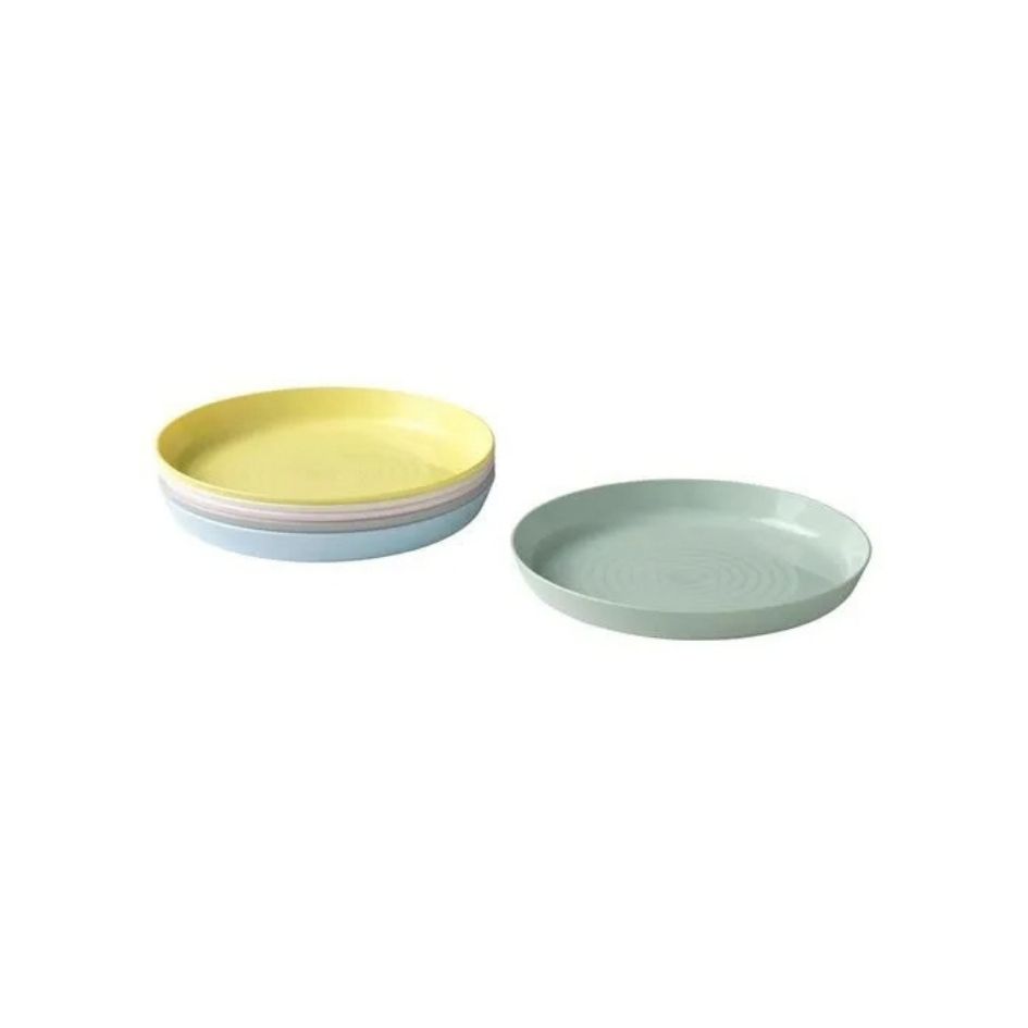 Untitled design(360) بشقاب پلاستیکی ایکیا پاستیلی بسته 6 عددی IKEA KALAS - تصویر 1