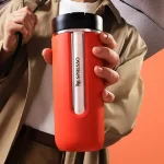 ماگ مسافرتی نسپرسو 540 میلی لیتر نارنجی Nespresso Travel Mug - تصویر 3