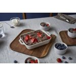 ظرف فر سرامیکی سفید 27*20 سانتیمتر staub - تصویر 2