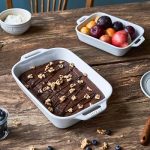 ظرف فر سرامیکی سفید 27*20 سانتیمتر staub - تصویر 3